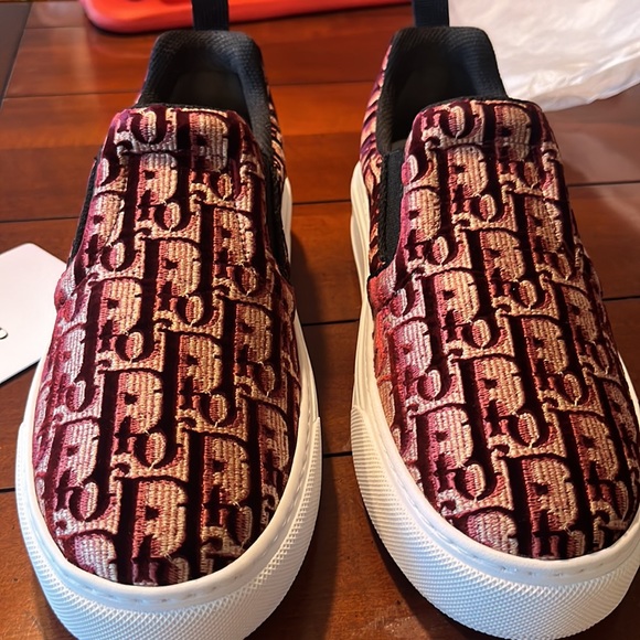 Dior Solar Slip On Sneaker - Scarlet - Picture 2 of 6